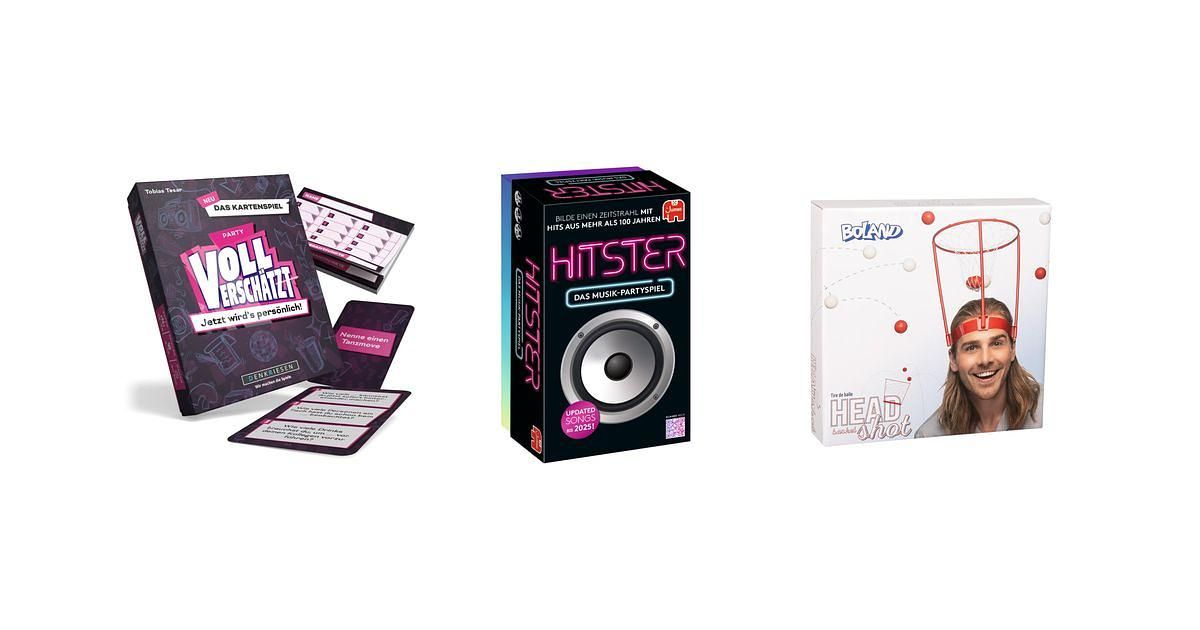 Die besten Partyspiele: Produktauswahl im Überblick